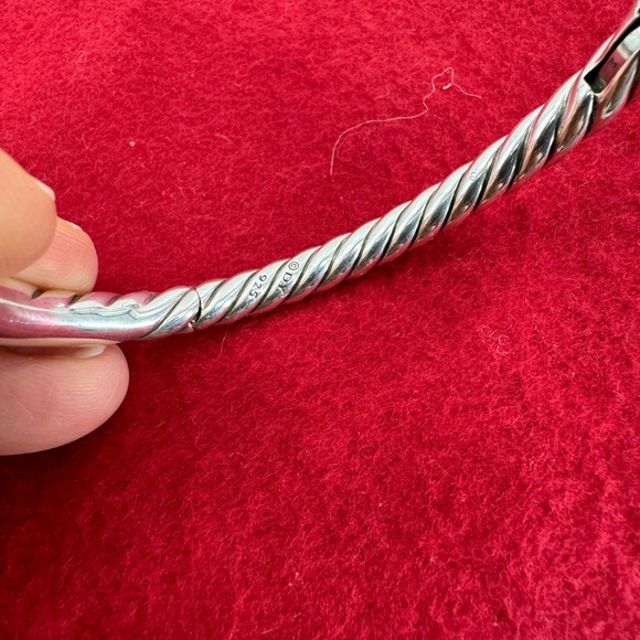 David Yurman 9.5mm Pure Form Bangle - Picture 5 of 5